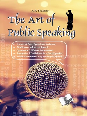 cover image of Art of Public Speaking